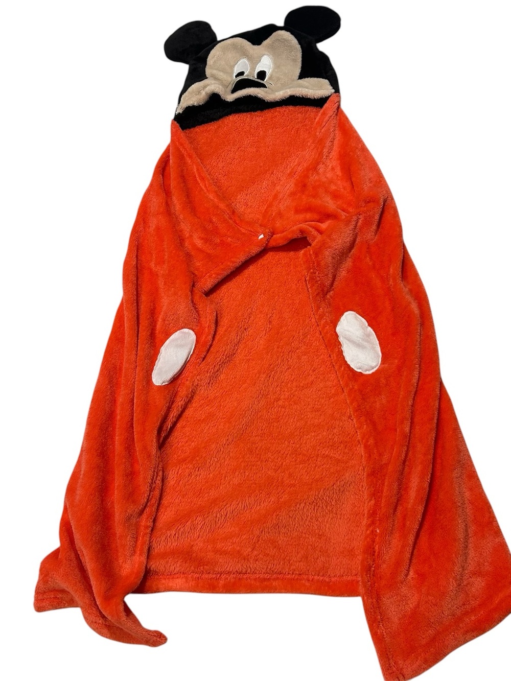 Authentic Disney Mickey Mouse Hooded Wearable Blanket